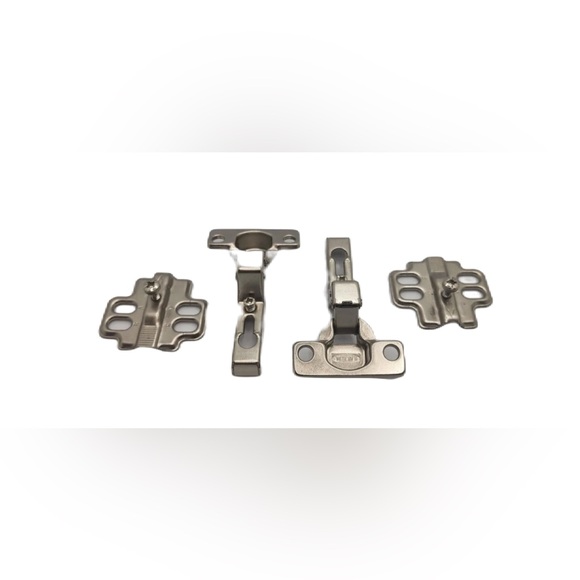 (2)x 109338 hinges for IKEA and (2)x 109221 mounting plates Replacement Parts - Picture 1 of 2